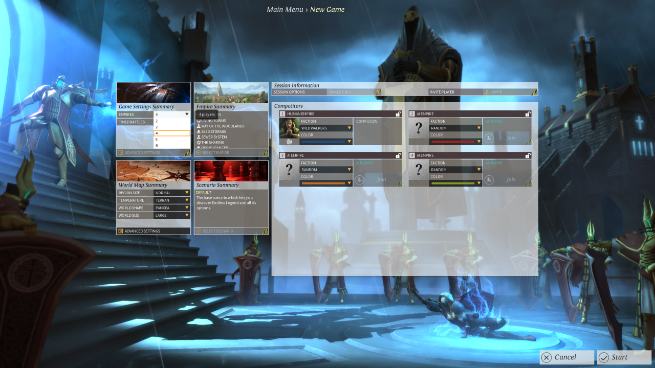 [29/04/2014] Endless Legend: Die Early-Access-Version enthält den Modus Freies Spiel. Kampagne und Mehrspielermodus fehlen noch.