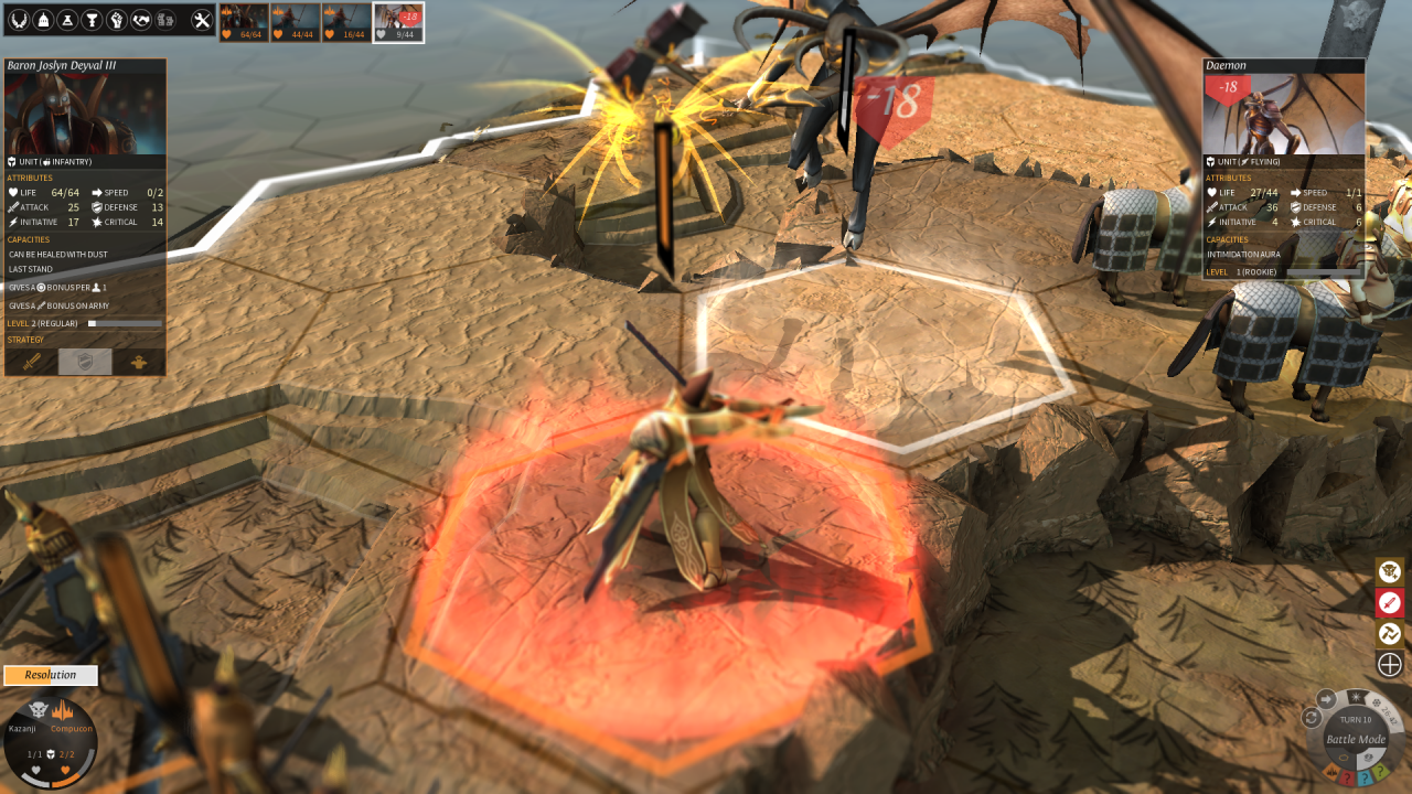 [29/04/2014] Endless Legend: Die Figuren sind zwar nicht sonderlich polygonreich modelliert, dafür aber hübsch animiert.