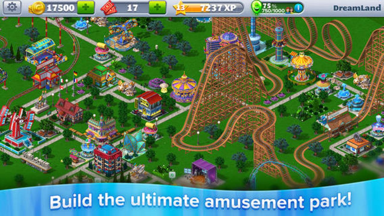 [11/04/2014] RollerCoaster Tycoon 4 Mobile - Bilder aus dem Spiel (7)