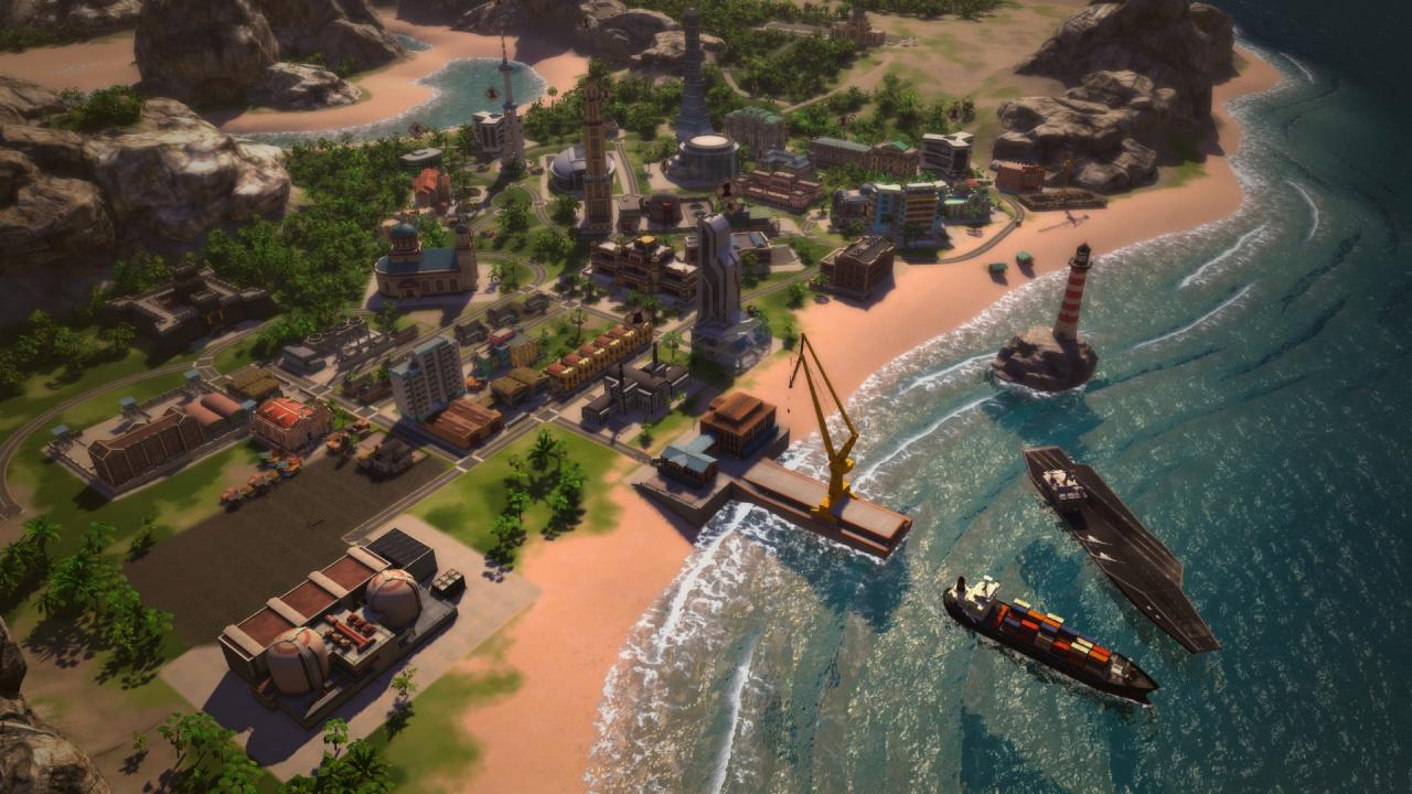 [03/04/2014] Als Diktator haben wir in Tropico 5 zwar alle Hände voll damit zu tun, unser Volk unter Kontrolle zu halten, aber die Zeit für ein paar Blicke über die Bucht der Insel und über ihre schönen Wälder sollten wir uns trotzdem gönnen. Vor allem die Meeresluft tut uns dabei besonders gut.