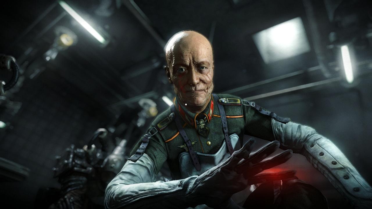 [22/05/2014] Screenshot aus der PC-Version: Die id Tech 5 sorgt für detailreiche Charaktere, darunter unser Erzfeind - der abstoßende General Totenkopf.