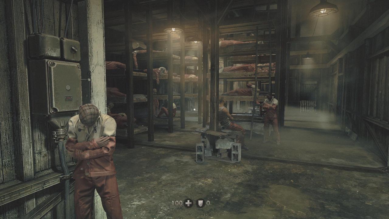 [19/05/2014] Ein Level spielt in einem düsteren Arbeitslager der Nazis - das dürfte manchen Spielern vielleicht zu weit gehen. (PS4)