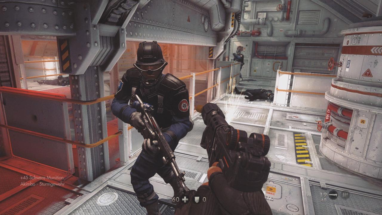 [19/05/2014] Die Gegner-KI sorgt für keine Überraschungen, für einen arcadigen Shooter wie Wolfenstein reicht sie aber aus. (PS4)