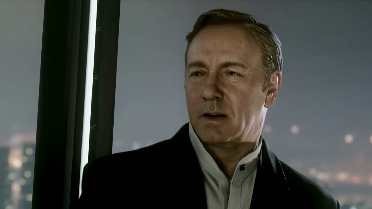 [02/05/2014] Kevin Spacey ist der Neuzugang unter den Schauspielern, die in Spielen auftauchen.