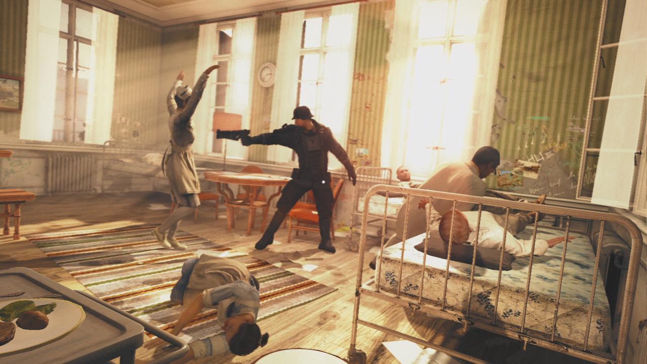 [19/05/2014] Trotz des trashigen Settings enthält das Spiel auch einige grausame, ausgesprochen ernste Szenen. (PS4)