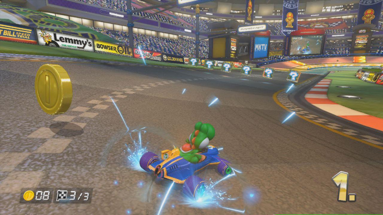 [15/05/2014] Wie wäre es, wenn die Spieler auf dem Feld Gebrauch von diversen Items machen? Genau wie in Mario Kart geht dann sicherlich die Post ab, wenn ein Stürmer einen Geschwindigkeitsboost bekommt und noch vom Keeper dank rotem Panzer vor dem Tor gestoppt werden kann.