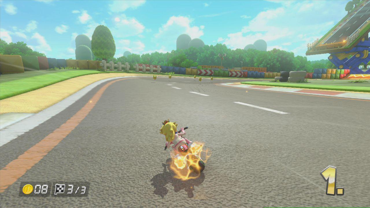 [15/05/2014] Mit die einfachste Strecke in Mario Kart 8: Marios Piste (DS).