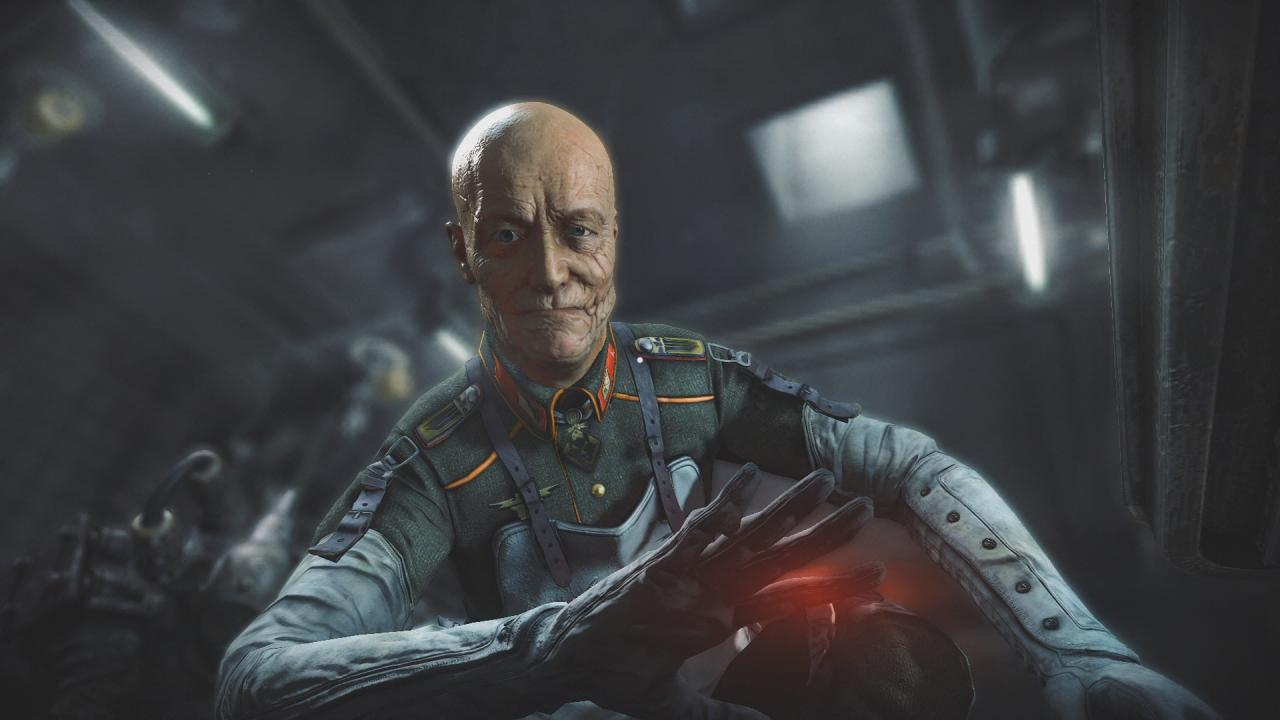 [19/05/2014] Die id Tech 5 setzt Charaktere wie den sadistischen General Totenkopf angemessen scheußlich in Szene. (PS4)