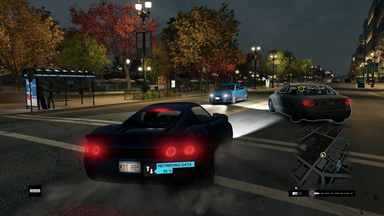 [26/05/2014] Das Fahrmodell ist gewöhnungsbedürftig, aber authentischer als im Konkurrenten Sleeping Dogs. (PS4)