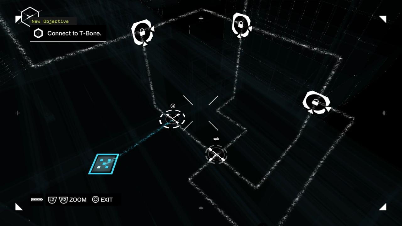 [26/05/2014] Das Hacking-Minispiel ist ein Pipemania-Klon. Das war bekanntlich schon bei Bioshock ein Hit unter Fans! (PS4)