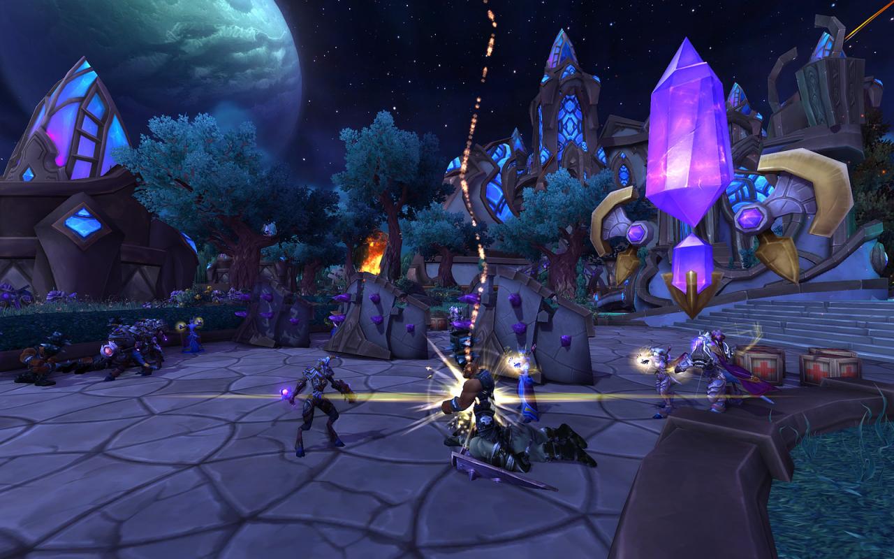 [05/05/2014] Wenn wir uns mit Freunden treffen wollen, ohne dabei das Haus zu verlassen, dann wird wohl zwangsläufig World of Warcraft in Frage kommen. Hier geht ihr zusammen auf Beutezug und vergesst dabei schnell die Problemchen des Alltags.