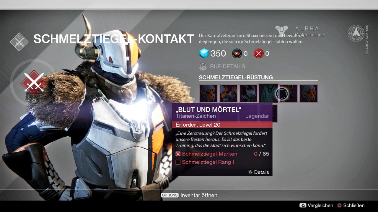 [10/06/2014] Destiny erscheint am 9. September 2014 für PS3, PS4, Xbox 360 und Xbox One. Bungies Ego-Shooter-MMOG könnte möglicherweise ein neues Genre erschaffen und gilt daher bei vielen Fans bereits jetzt als Spiel des Jahres. (1)