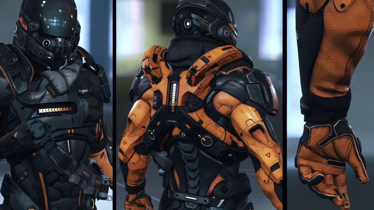 [10/06/2014] Die Mass Effect-Reihe verlagert die Suche nach fetter Beute in die ferne Zukunft. Rüstungen wie die abgebildete müssen erst hart erarbeitet oder teuer erkauft werden.