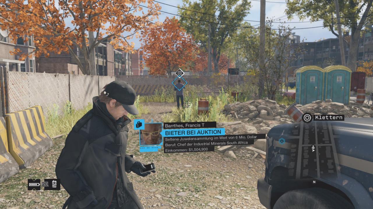 [12/06/2014] Watch Dogs: Komplettlösung - Menschenhandel The Wards 1 Bieter