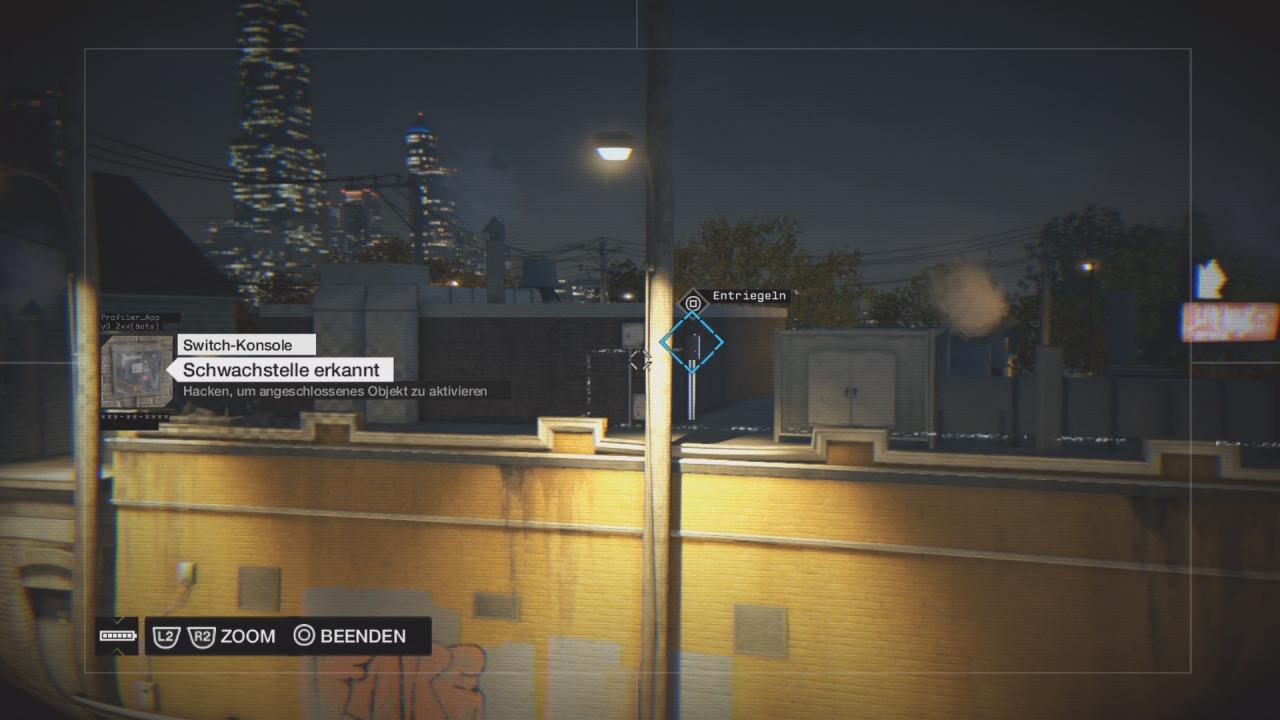 [12/06/2014] Watch Dogs: Komplettlösung - Waffenhandel Konsole