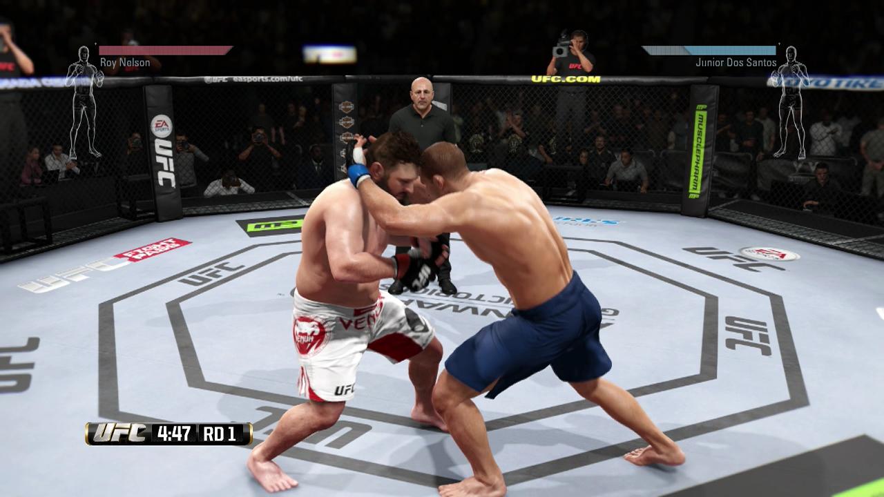 [25/06/2014] Mit Junior Dos Santos in den Clinch zu gehen, ist immer eine blöde Idee.