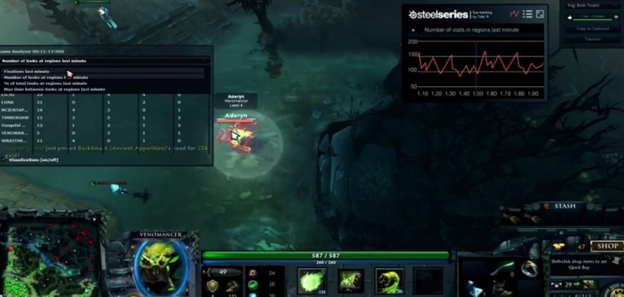 [18/06/2014] Sentry Eye Tracker - Peripherie-Hersteller SteelSeries arbeitet derzeit an einer Technologie mit dem Namen Sentry Eye Tracker, die es ermöglichen soll, ein Videospiel mit Hilfe von Augenbewegungen zu steuern. Blickt ihr Beispielsweise auf ein Ziel auf dem Bildschirm, soll das Fadenkreuz automatisch in dessen Richtung ausgerichtet werden. Dies soll das Ausschalten von Gegnern vereinfachen. Sicherlich ist dies nicht nur für professionelle Online-Gamer eine interessante Technik, auch körperlich eingeschränkte Spieler können sicherlich davon profitieren. Eine gute Sache.