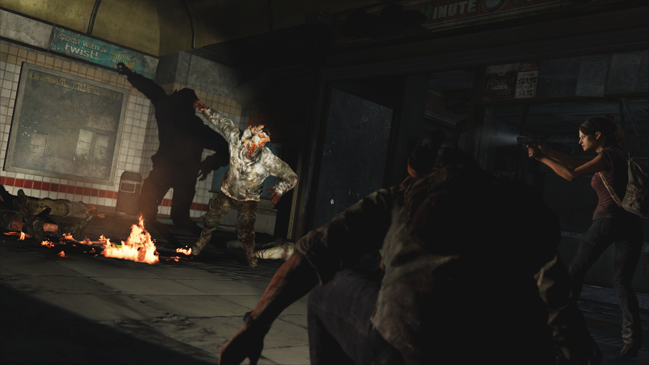 [08/07/2014] Eine Zombieapokalypse ist nie ein Ort für schwache Nerven. Doch in The Last of Us wird selbst der mutigste Kerl wimmern wie ein Baby, wenn er sich durch den dunklen Keller kämpft und dabei genau hört, dass sich einige Clicker in der Nähe aufhalten. Bloß keine lauten Geräusche, keine schnellen Bewegungen! Doch dann haben sie uns entdeckt und das ohrenbetäubende Kreischen geht uns in Mark und Bein.