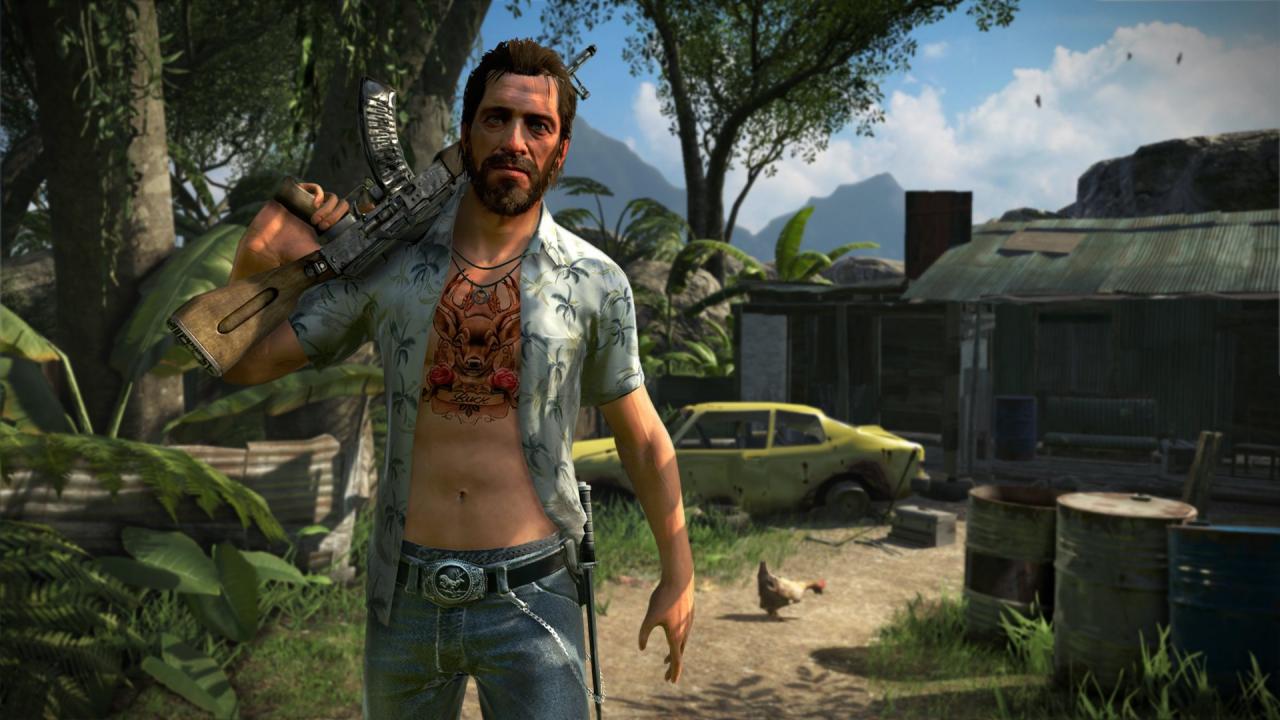 [08/07/2014] Leservorschlag - Da möchte man in Far Cry 3 nur schnell eine Abkürzung nehmen, denn unser Weg ist viel besser und kürzer und wird uns viel schneller ans Ziel bringen, und schon fliegen wir in hohem Bogen über die Klippen dem Meeresgrund entgegen. Das nächste Mal sollten wir wohl doch besser auf das Navigationsgerät hören!