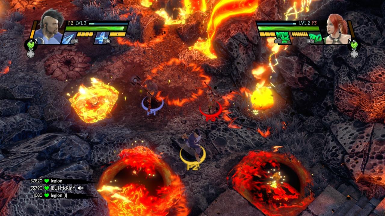 [31/07/2014] Im lokalen Koop können wir zu zweit, online dafür zu viert spielen - das macht die Action etwas launiger. (PC)