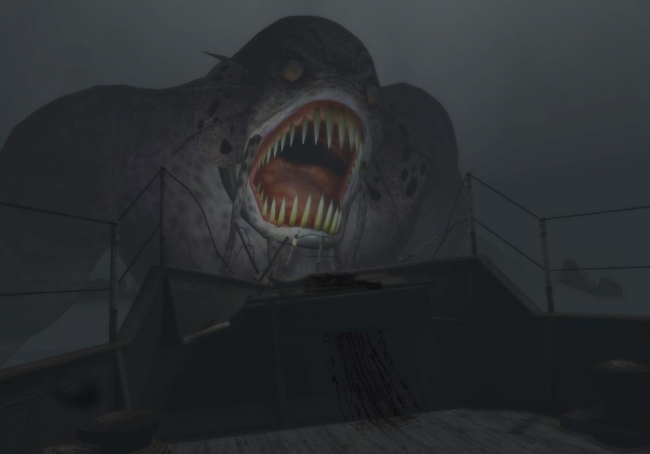 [25/07/2014] Wenn wir von den Schrecken der Tiefe sprechen, dann darf die mythologische Welt von H.P. Lovecraft natürlich nicht fehlen. In Call of Cthulhu: Dark Corners of the Earth verschlägt es euch in das vom Wahnsinn überschattete Küstenstädtchen Innsmouth, welches von aggressiven Fischwesen heimgesucht wird. Bei der Überfahrt zum Teufelsriff, bekommt ihr es sogar mit dem Meeresgott Dagon persönlich zu tun, der launisch an eurem Kahn herum rüttelt.