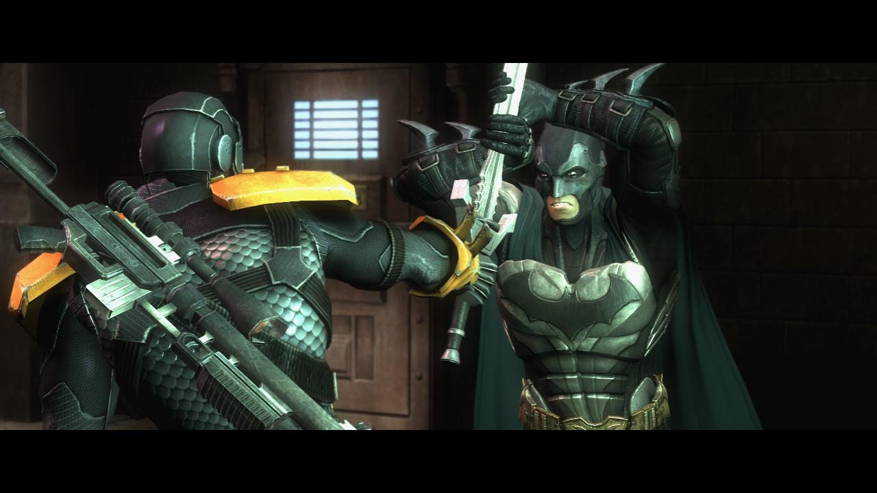 [30/07/2014] Eine Rolle in Injustice: Gods Among Us wird Deathstroke zuteil. Der ehemalige Soldat der US Army, der als Teil eines experimentellen Super-Soldaten Projekts mehr Kraft, Ausdauer und Intelligenz erhalten hat, gilt als der weltbeste Assassine.