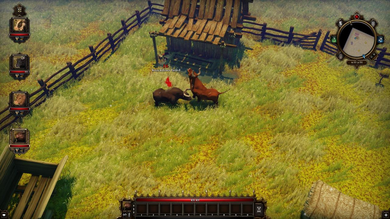 [18/07/2014] Die Kühe im Cow Simulator können sich auch untereinander bekämpfen. Das gibt Erfahrungspunkte.