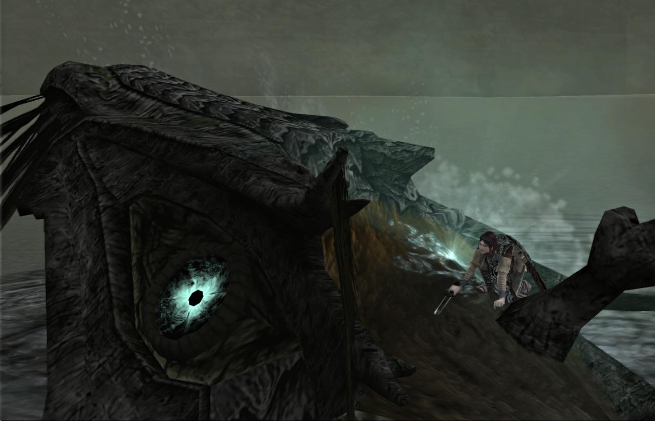 [25/07/2014] Im Spiel Shadow of the Colossus versucht Protagonist Wander das Leben eines Mädchens mit Hilfe eines magischen Rituals zu retten. Dazu muss er jedoch 16 Kolosse besiegen. Einer von ihnen ist Hydrus, eine gigantische Seeschlange.