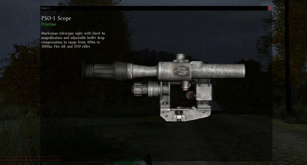 [21/07/2014] PSO-1 - Zielfernrohr im DayZ-Guide