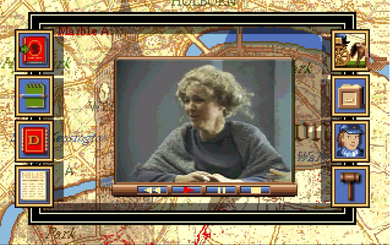 [18/07/2014] Sherlock Holmes: Consulting Detective gilt als eines der ersten Spiele des Genres und verbindet dabei Echtfilmsequenzen mit Spielelementen. Wir schlüpfen in die Rolle des Meisterdetektivs Sherlock Holmes und müssen mithilfe von Videos und Zeitungsausschnitten den Täter erkennen und den Fall vor dem Richter erklären.