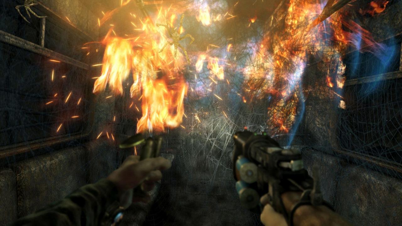[18/08/2014] Solche schönen Flammen gab es in Metro 2033 ursprünglich nicht. (PC)