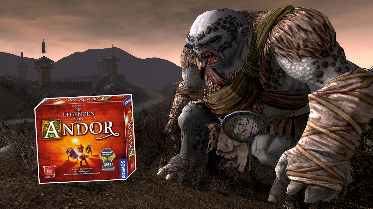 [18/08/2014] Auch in Die Legende von Andor kommen Fantasy-Fans wieder voll auf ihre Kosten. Das Land Andor wird von unheilvollen Monstern, wie Skralen und Trollen, heimgesucht und sogar ein Drache ist mit von der Partie. Nur durch unsere Hand, durch die ruhmreichen Helden, kann Andor wieder befreit werden. Wir stärken unseren Charakter durch Rüstung und Waffen, bekämpfen Monster und bewältigen die Aufgaben, durch die dem Land wieder sein wohlverdienten Frieden einbringen.