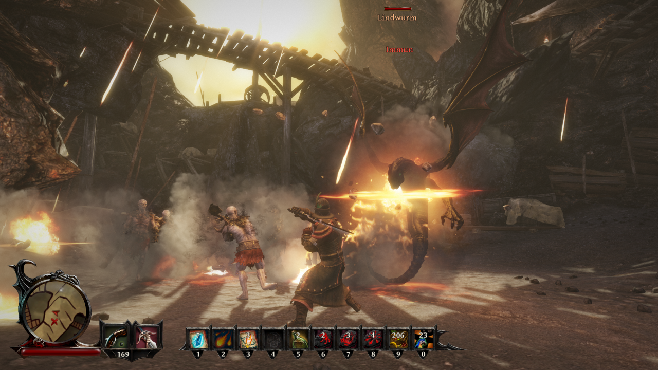 [08/08/2014] Risen 3: In den Schattengebieten schlagen wir uns mit untoten Schergen und Lindwürmern herum.