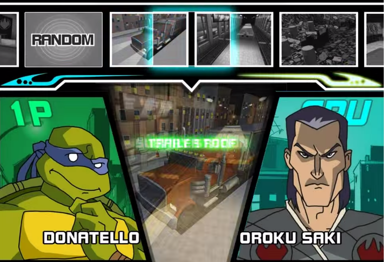 [21/08/2014] Ein witziger Zusatz ohne viel Nutzen begegnet uns in Teenage Mutant Ninja Turtles (2003). Nach Verwenden des Konami-Codes machen unsere Protagonisten beim Laufen sehr seltsame Geräusche.