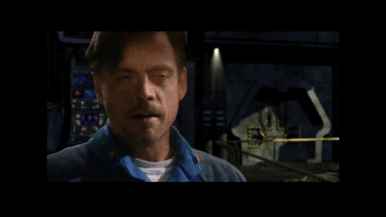 [05/08/2014] Zwischen diesen Bildern liegen vier Jahre: Wing Commander 1 bietet noch pixelige Bitmapgrafik, ab Teil 3 (siehe Screenshot) setzt Chris Roberts auf geradezu irrwitzig viele Videosequenzen.