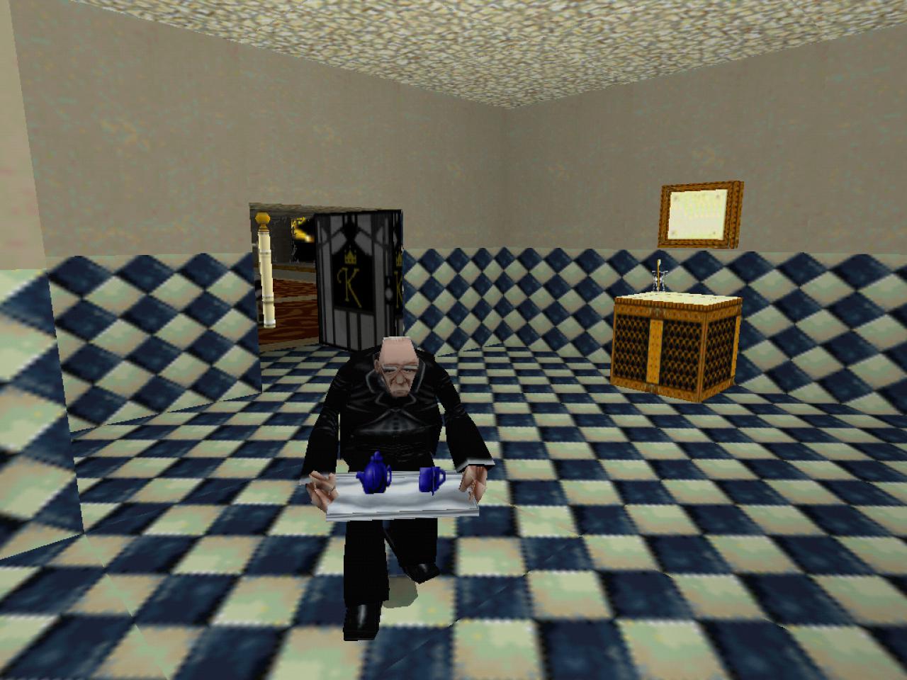 [14/08/2014] Dieser alte Herr erhält den Ehrenplatz in unserer Top-10-Liste. Der Butler aus den ersten Tomb Raider-Teilen. Unermüdlich trägt er der Hausherrin klappernd ihren Tee hinterher, egal wo diese auch herum turnt. Und wie dankt sie es ihm? Sie sperrt ihn in der Gefrierkammer ein!