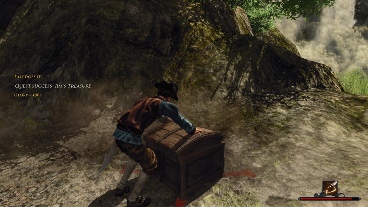 [26/08/2014] Risen 2: Dark Waters kann man lieben oder hassen; was Entwickler Piranha Bytes aber keiner so schnell vormacht, ist die Erschaffung stimmiger Landschaften, die zum Entdecken einladen. Die Belohnung dafür finden wir in den zahlreichen gut versteckten Schatzkisten.