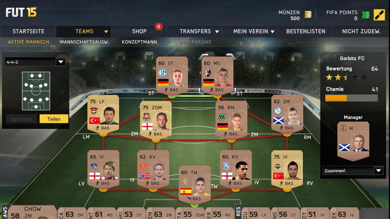 [26/09/2014] FIFA 15 Ultimate Team - Guide - Einsteiger-Tipps zu Team-Chemie, Transfers, Spielerkauf und mehr (2)