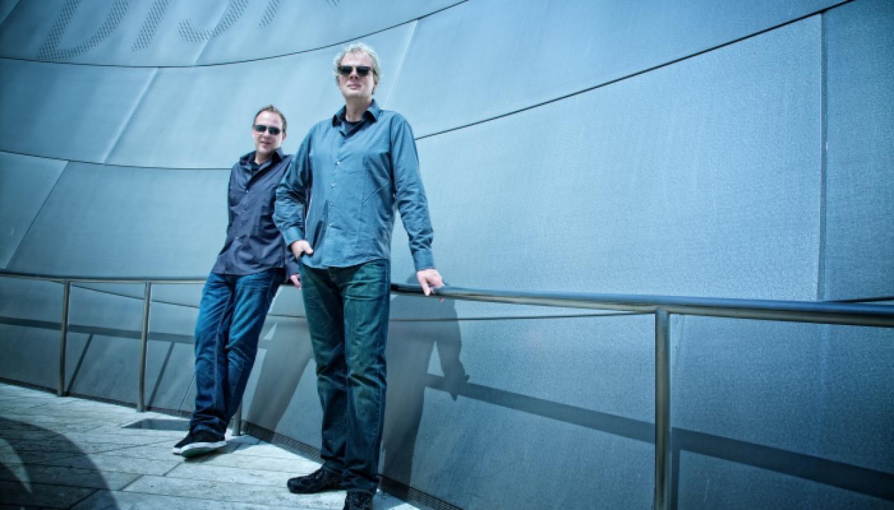 [25/09/2014] Martin (l.) und Girogio (r.) Koppehele sind die Masterminds hinter Lichtmond.