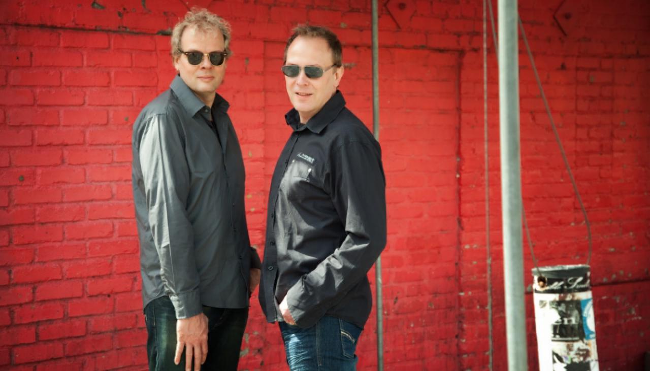 [25/09/2014] Girogio (l.) und Martin (r.) Koppehele sind die Masterminds hinter Lichtmond.