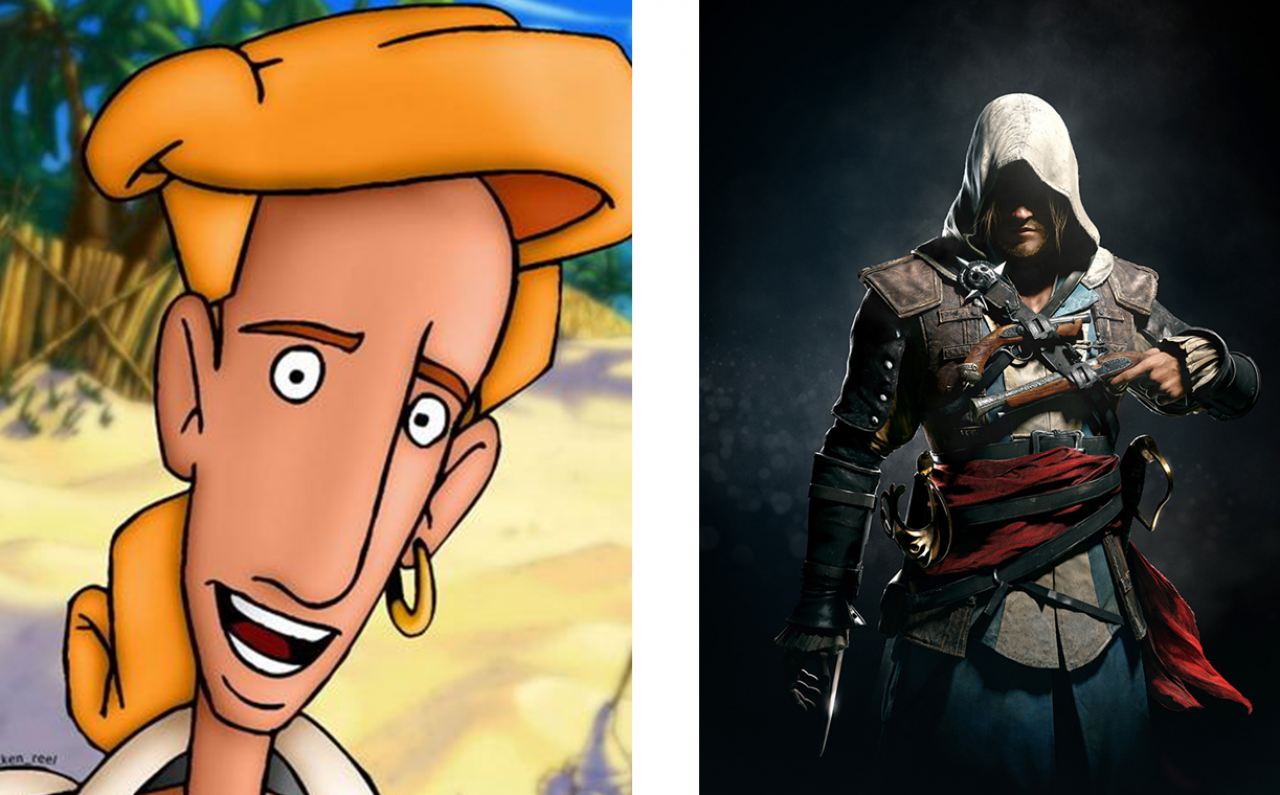 [16/09/2014] Der größte Traum von Guybrush Threepwood ist es, ein mächtiger Pirat zu werden. Gut, wenn man einen Freund hat, der diesen Traum schon längst erreicht hat. Würde sich Guybrush ein bisschen öfter mit Edward Kenway treffen, könnte er noch viel vom mutigen Seeräuber lernen.