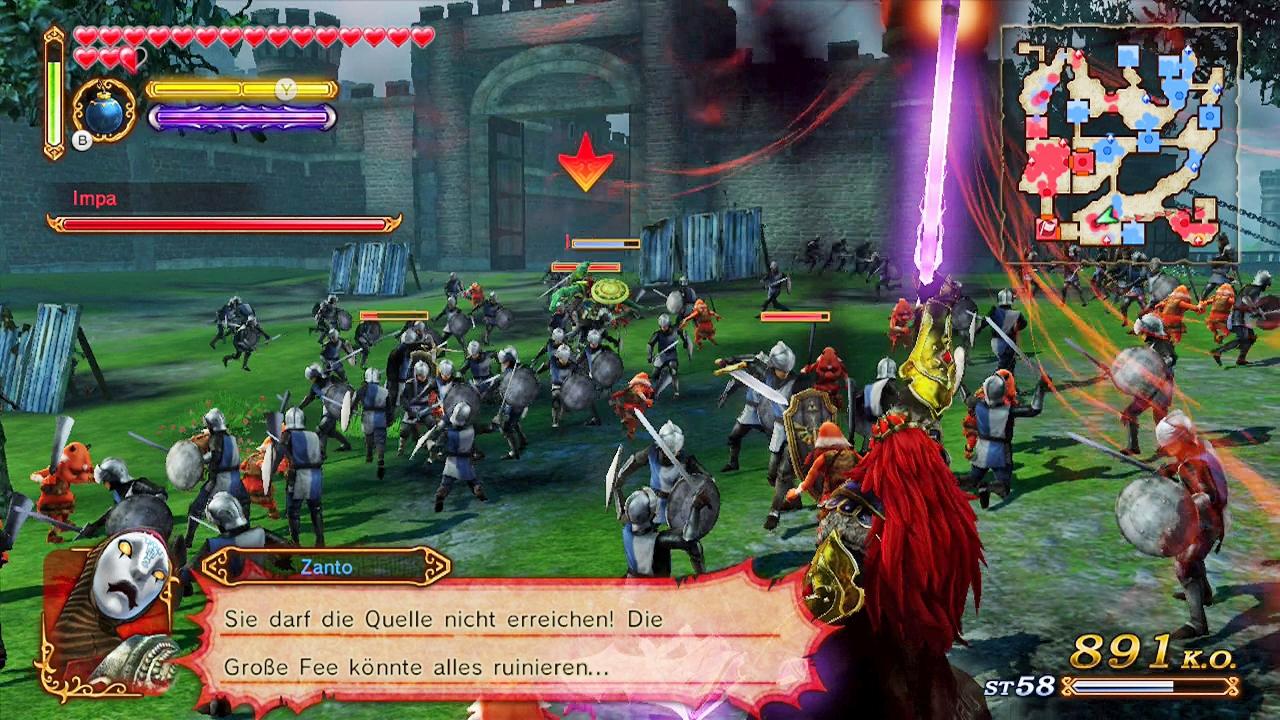 [18/09/2014] Ein seltener Anblick und eines der Highlights vom Spiel: Als Ganondorf seht ihr die gewohnte Story mal aus einem komplett anderen Winkel.