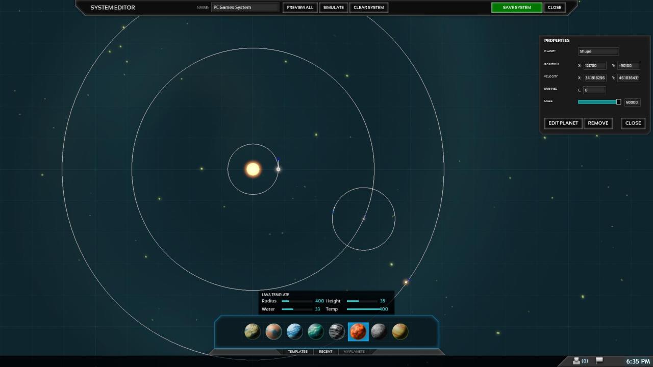 [10/09/2014] Wie euer eigenes Sonnensystem aussehen soll, das bestimmt ihr mit dem System Designer selbst.