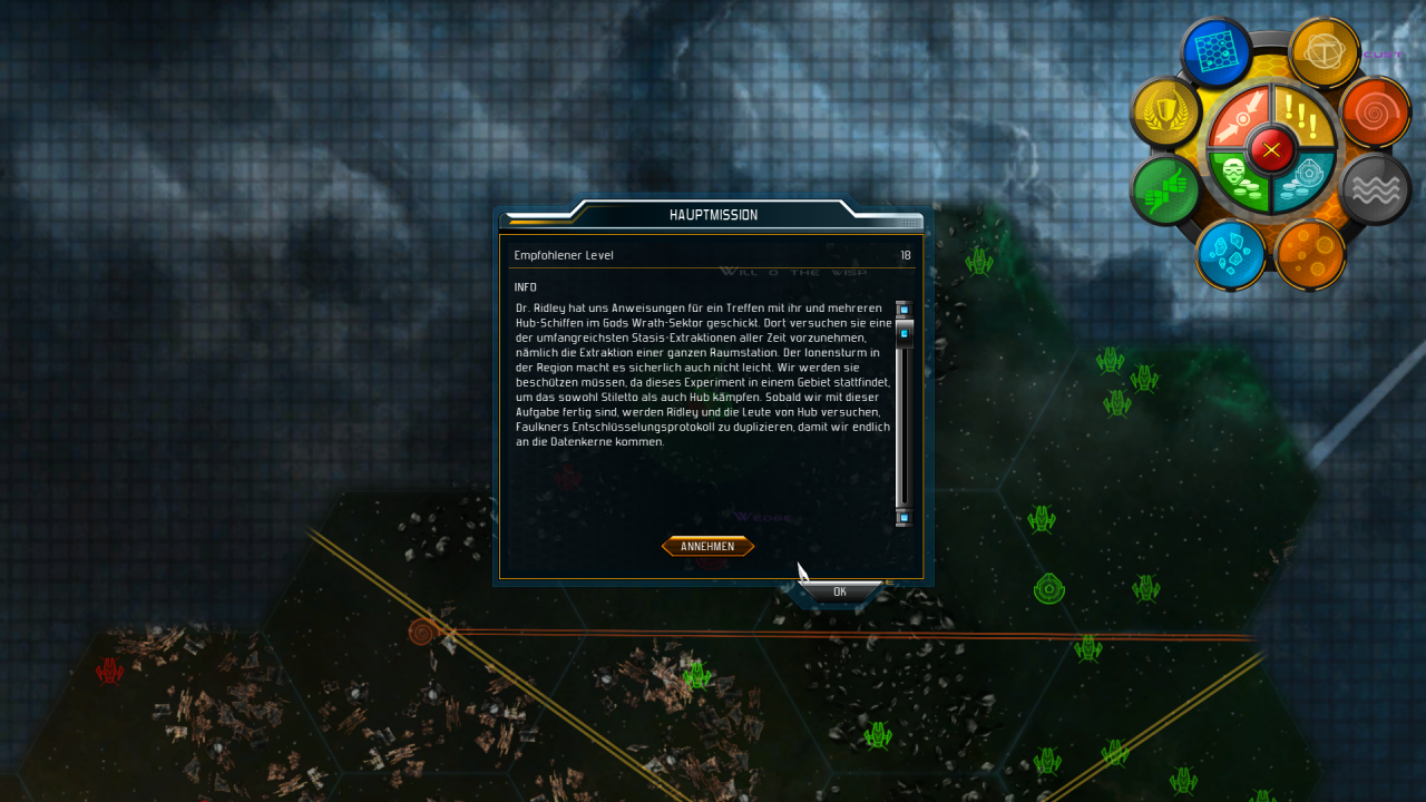 [30/09/2014] Starpoint Gemini 2: Um in der Kampagne weiter zu kommen, ist jeweils eine entsprechende Pilotenstufe nötig, das kennt man auch aus Freelancer.
