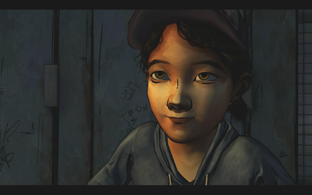 Clementine in Episode 1