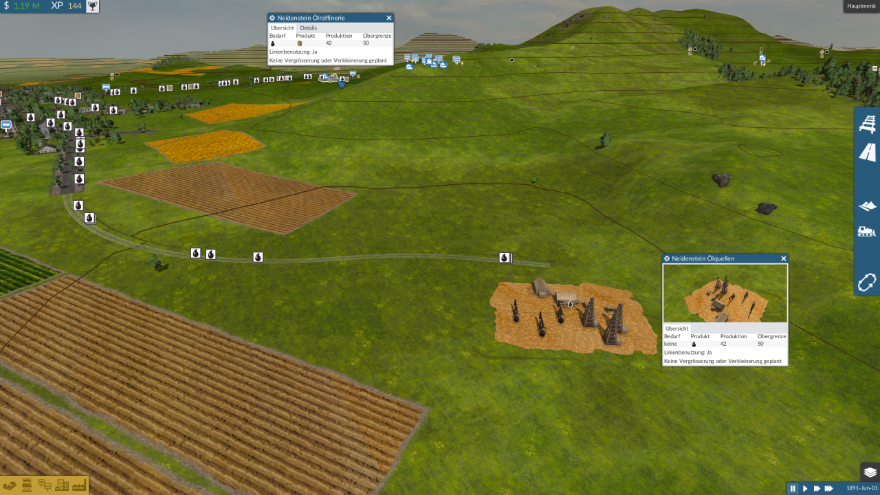 [26/09/2014] Train Fever: Szene aus der PC-Version