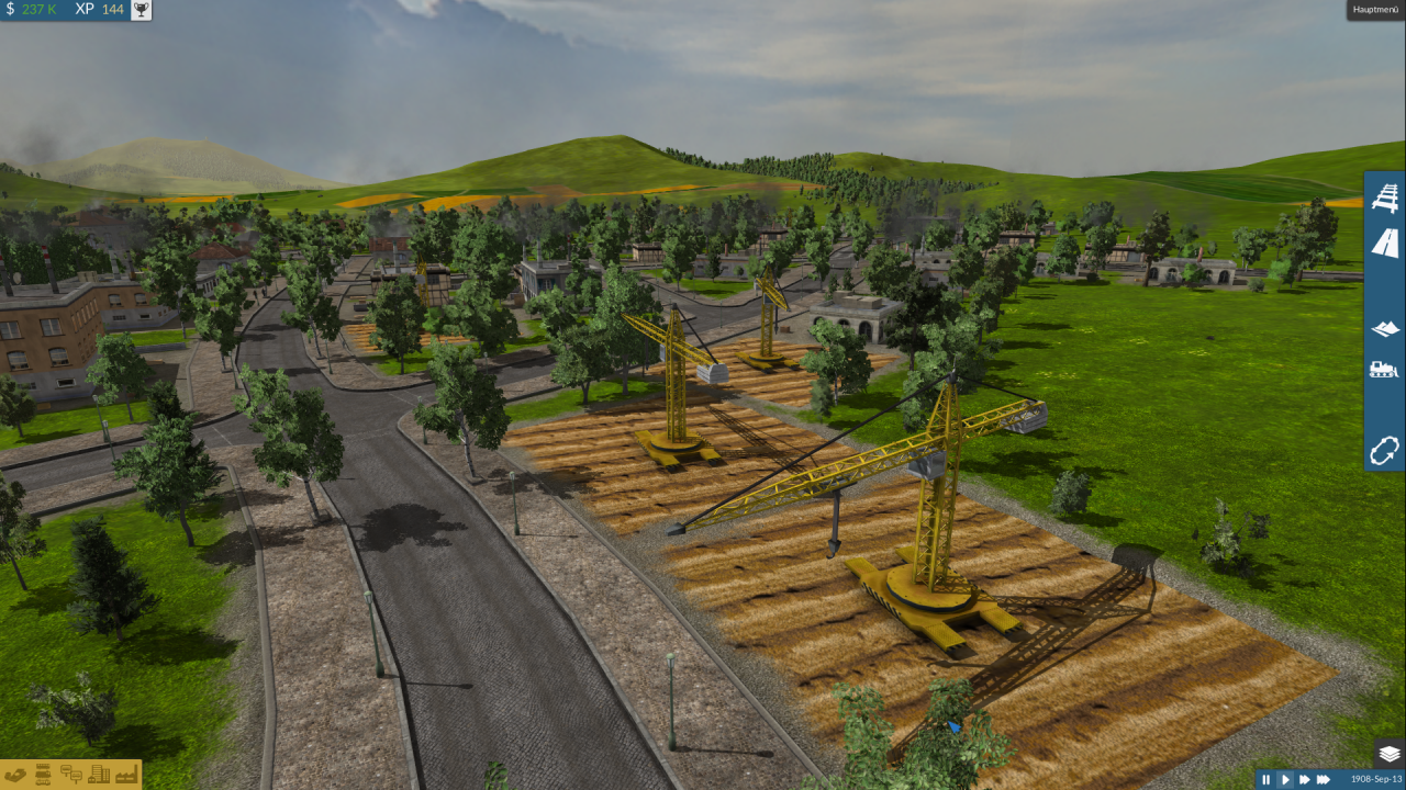 [26/09/2014] Train Fever: Szene aus der PC-Version