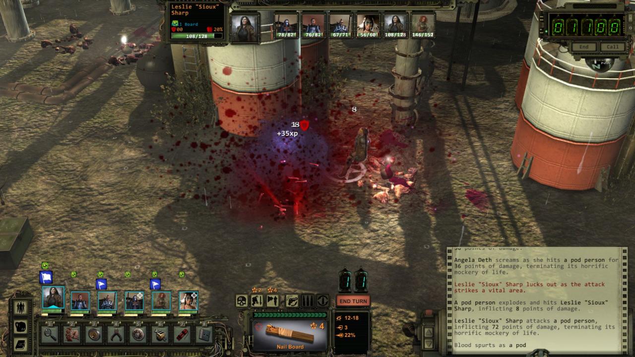 [22/09/2014] Die Gewaltdarstellung ist herrlich überzogen: Wie in Fallout fliegen im Gefecht wortwörtlich die Fetzen.
