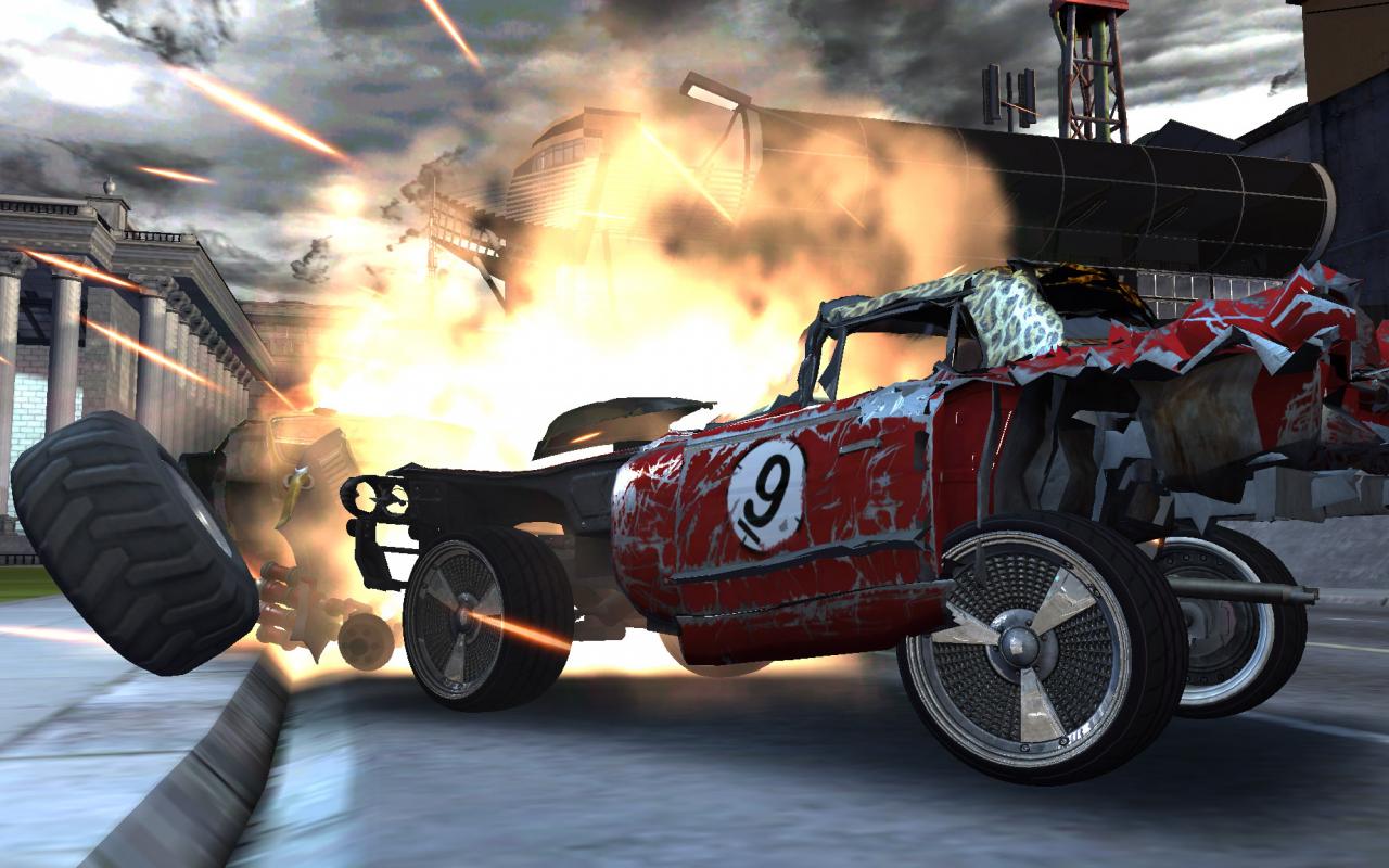 [29/09/2014] In Carmageddon: Reincarnation setzen wir uns in die merkwürdigsten, fahrbaren Untersetze und überfahren alles, was nicht bei Drei auf den Bäumen ist. Zarte Gemüter sollten besser die Augen schließen...