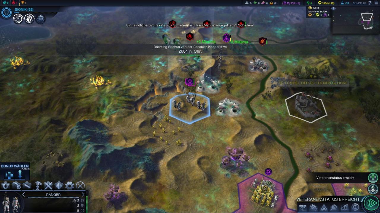 [22/09/2014] Platz 1: Civilization: Beyond Earth - 18,50 Prozent der Stimmen.